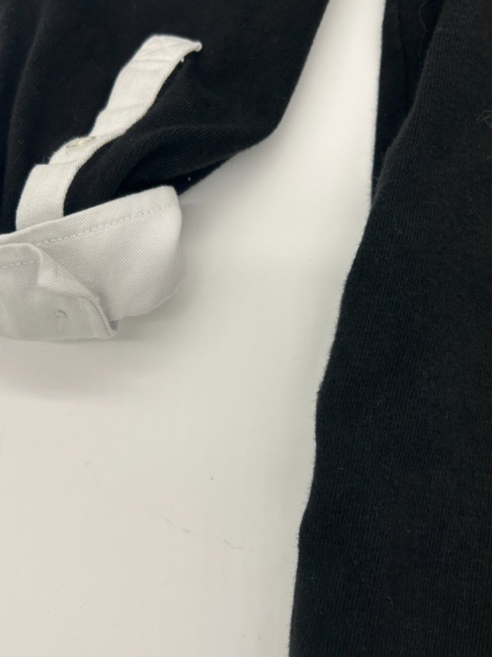 Gap Polo Mini Oversized Jersey Dress Preppy Logo Collared Rugy Side Pockets Sz S - Picture 8 of 12